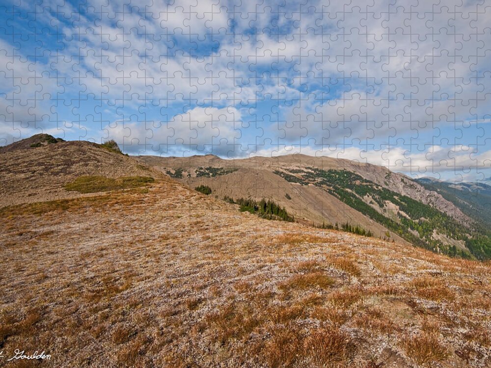 Alpine Jigsaw Puzzle featuring the photograph Grand Ridge by Jeff Goulden