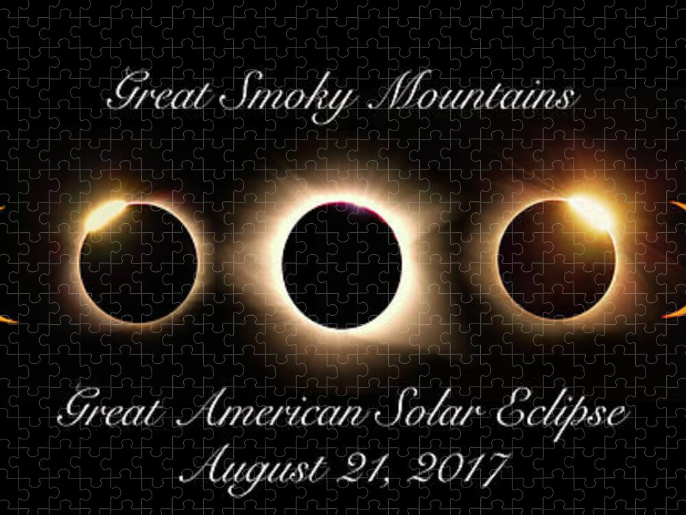 Solar Jigsaw Puzzle featuring the photograph Great American Solar Eclipse by C Renee Martin