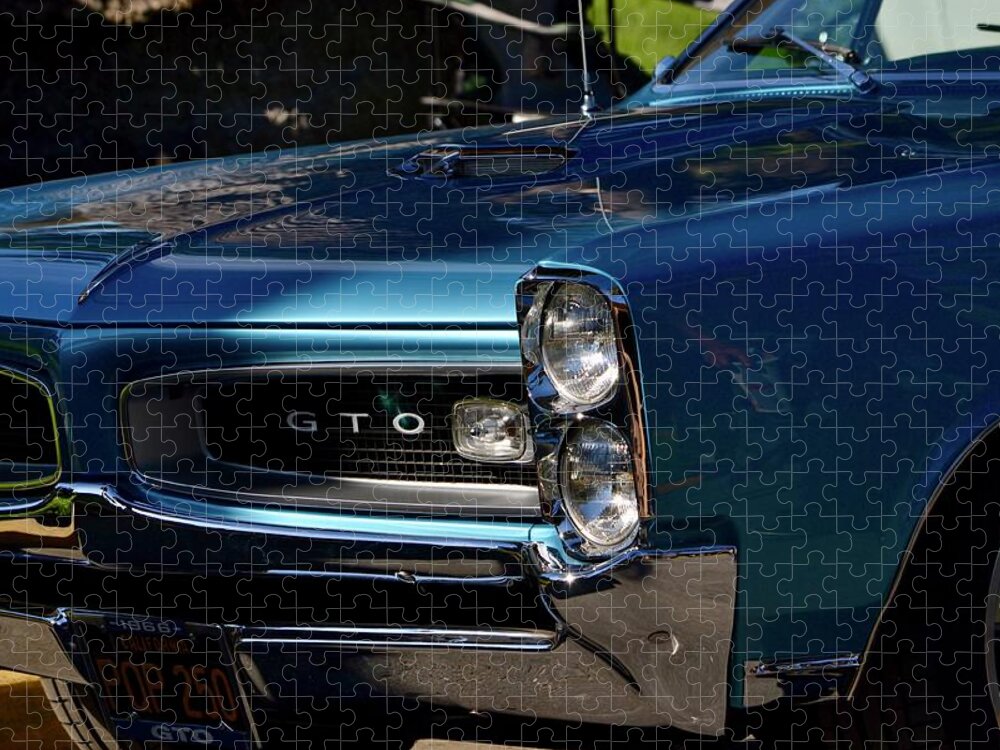  Jigsaw Puzzle featuring the photograph GTO Detail by Dean Ferreira