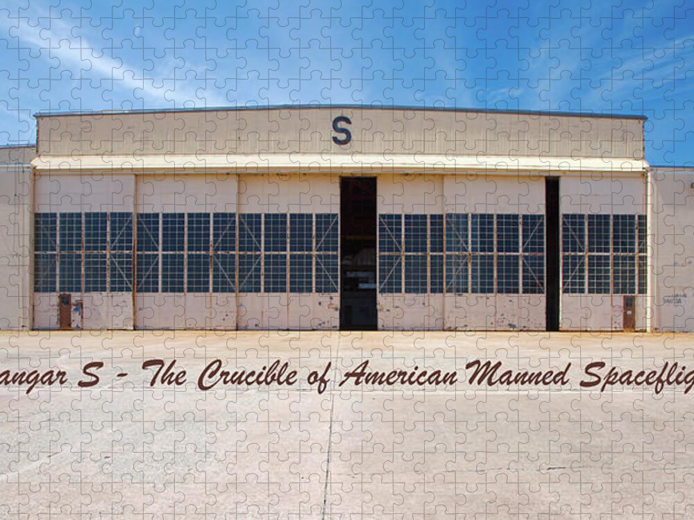 Ghe Jigsaw Puzzle featuring the photograph Hangar S - The Crucible of American Manned Spaceflight by Gordon Elwell