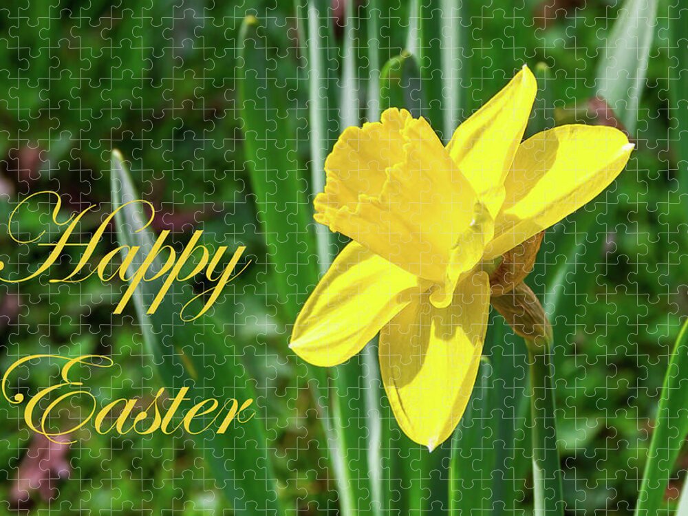 Easter Jigsaw Puzzle featuring the photograph Happy Easter - 8 by Paul MAURICE