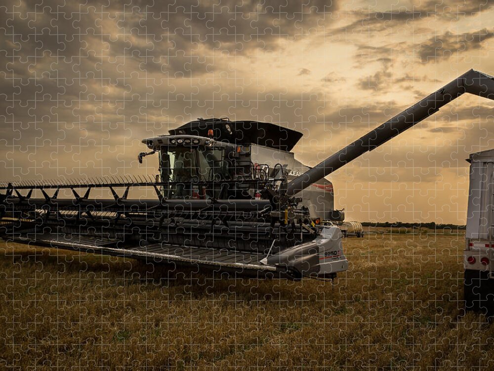 Jay Stockhaus Jigsaw Puzzle featuring the photograph Harvest Time by Jay Stockhaus