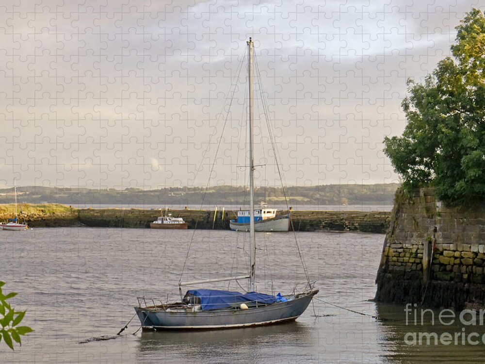 Haven Jigsaw Puzzle featuring the photograph Haven. Smooth water. by Elena Perelman
