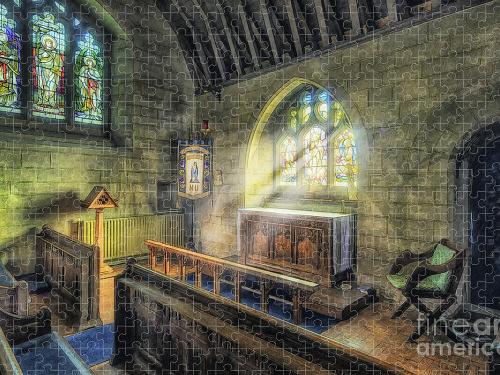 Church Jigsaw Puzzle featuring the photograph Hear My Prayer by Ian Mitchell