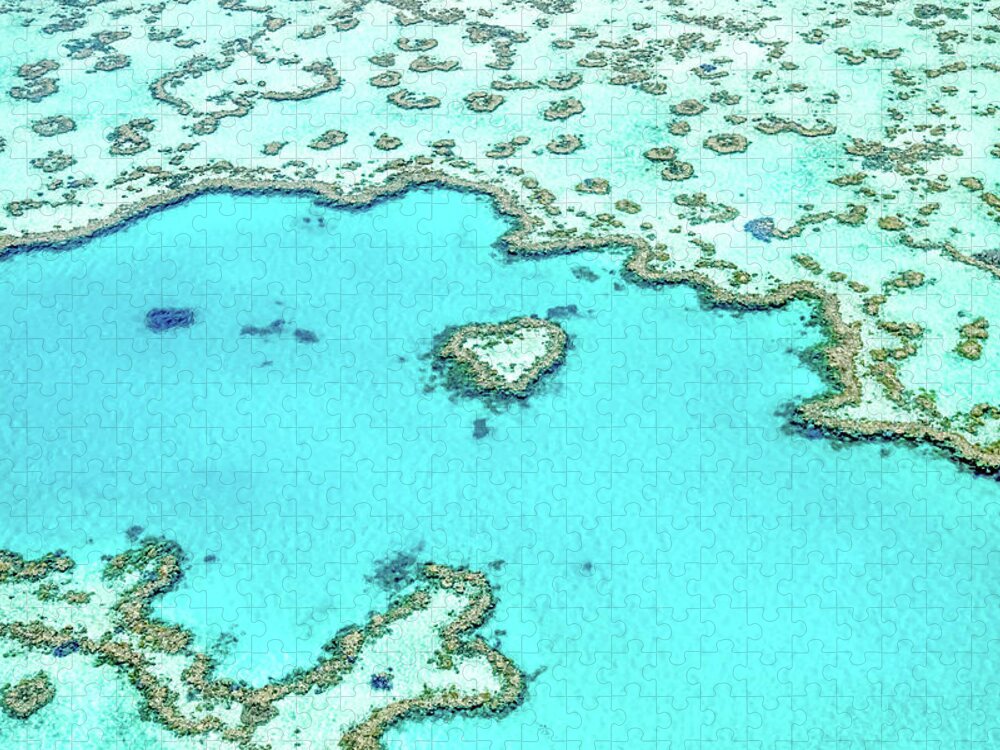 Australia Jigsaw Puzzle featuring the photograph Heart Of The Reef by Az Jackson