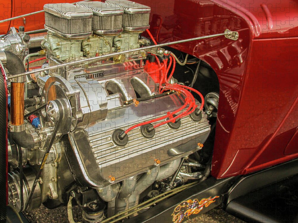 Hemi Jigsaw Puzzle featuring the photograph Hemi by Darrell Foster
