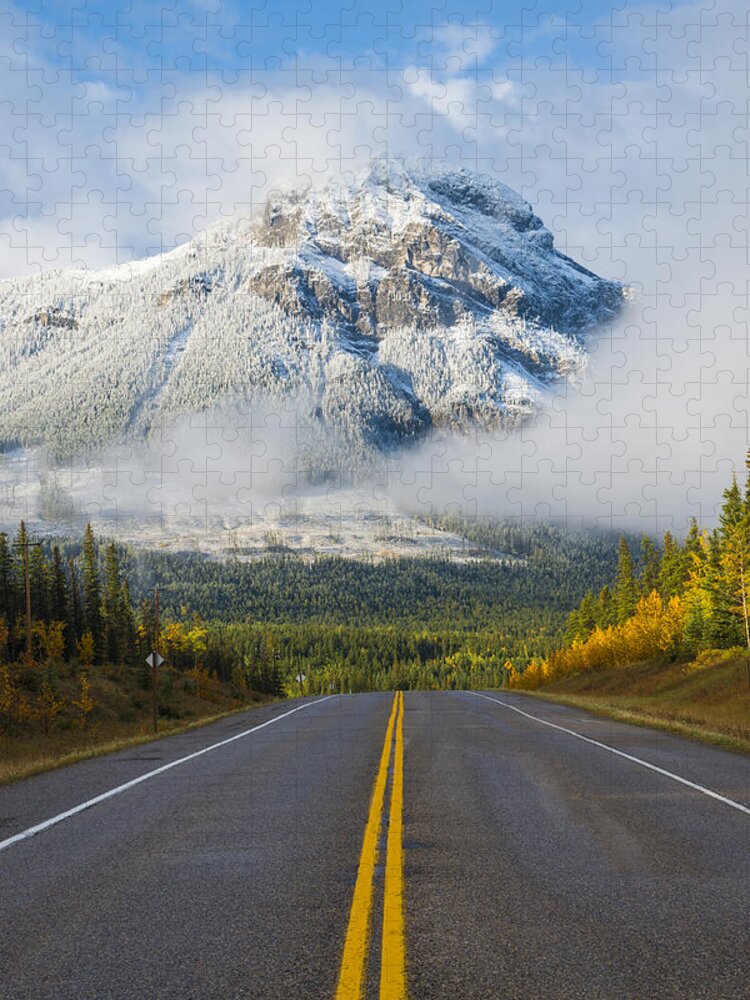 Fall Jigsaw Puzzle featuring the photograph Highway to Heaven by Bill Cubitt