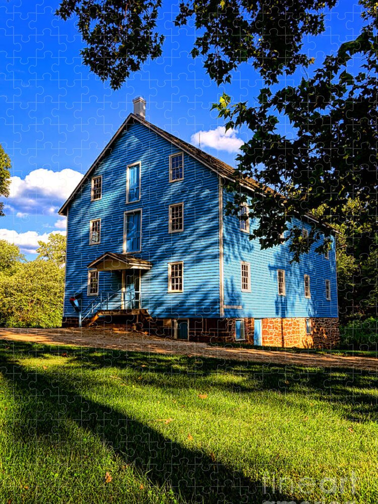 Walnford Jigsaw Puzzle featuring the photograph Historic Walnford Gristmill by Olivier Le Queinec
