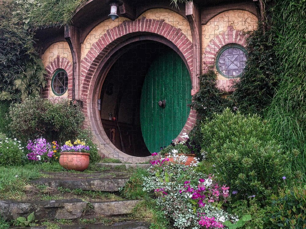 Photograph Jigsaw Puzzle featuring the photograph Hobbit House by Richard Gehlbach