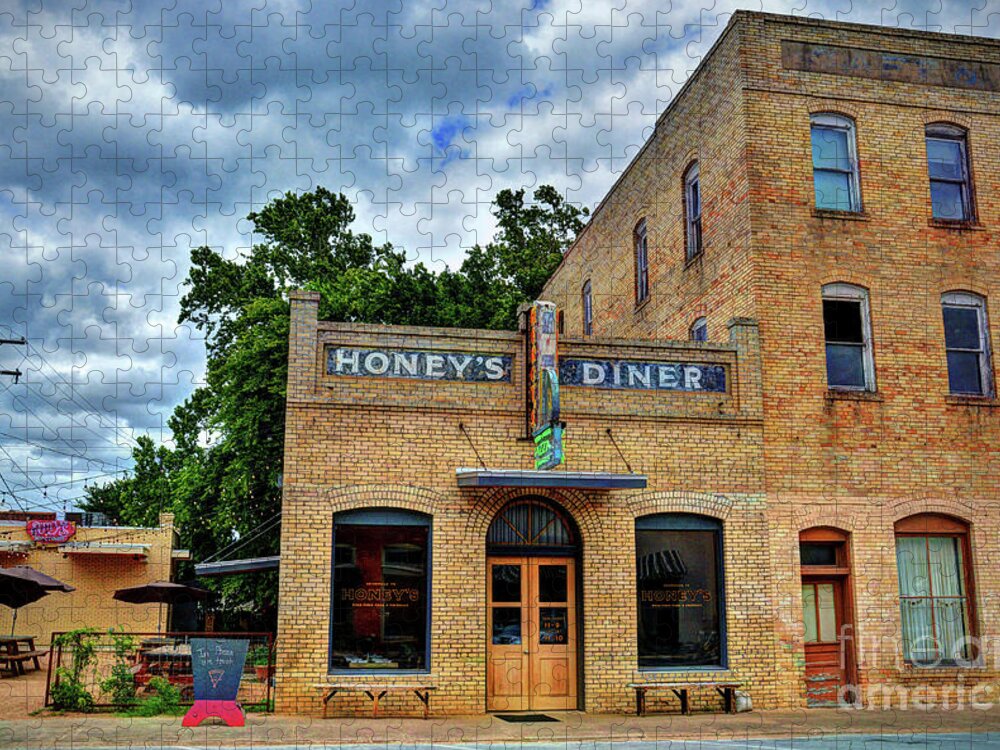 Honey's Diner Jigsaw Puzzle featuring the photograph Honey's Diner by Savannah Gibbs