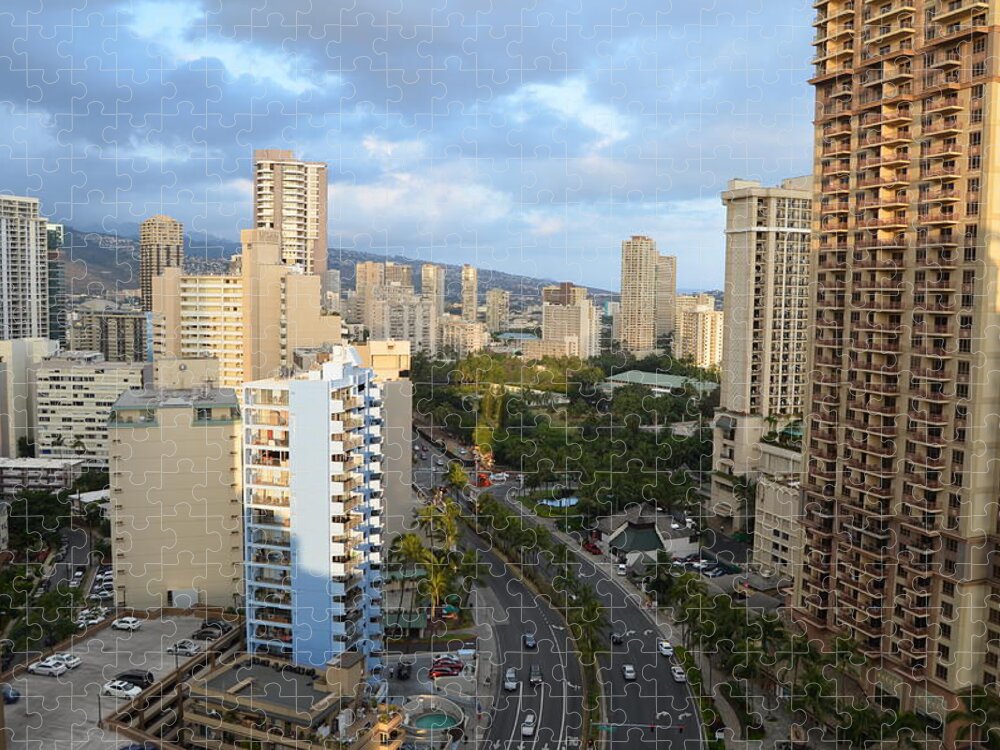 Hawaii Jigsaw Puzzle featuring the photograph Honolulu 2 by Amy Fose