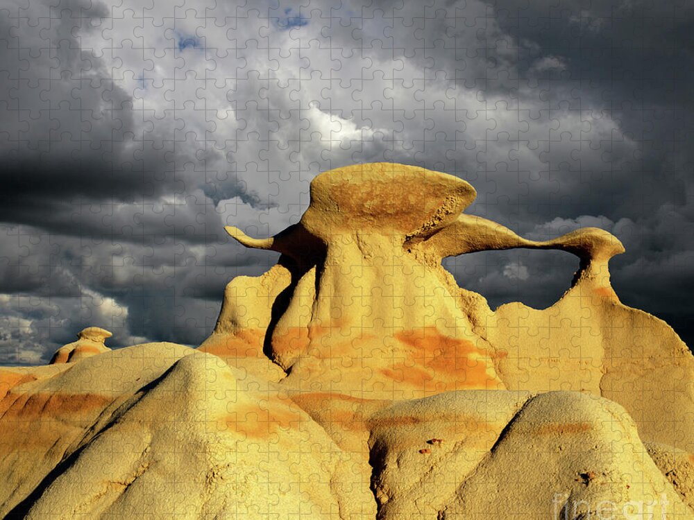 Hoodoo Jigsaw Puzzle featuring the photograph Hoodoo You Love? by Bob Christopher