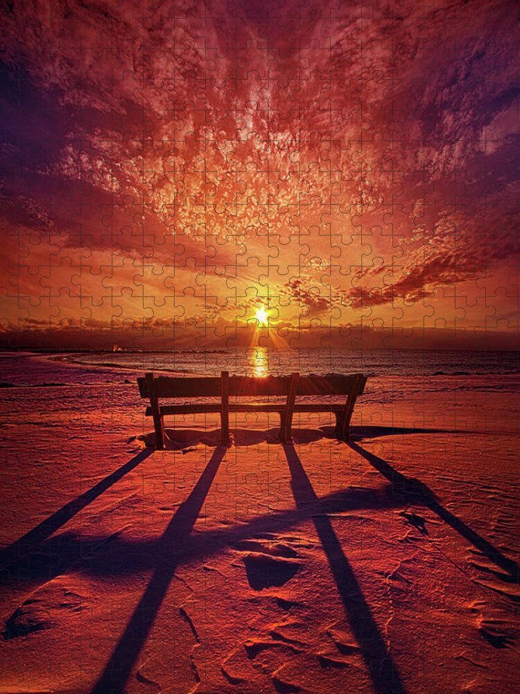 Clouds Jigsaw Puzzle featuring the photograph I Will Always Be With You by Phil Koch