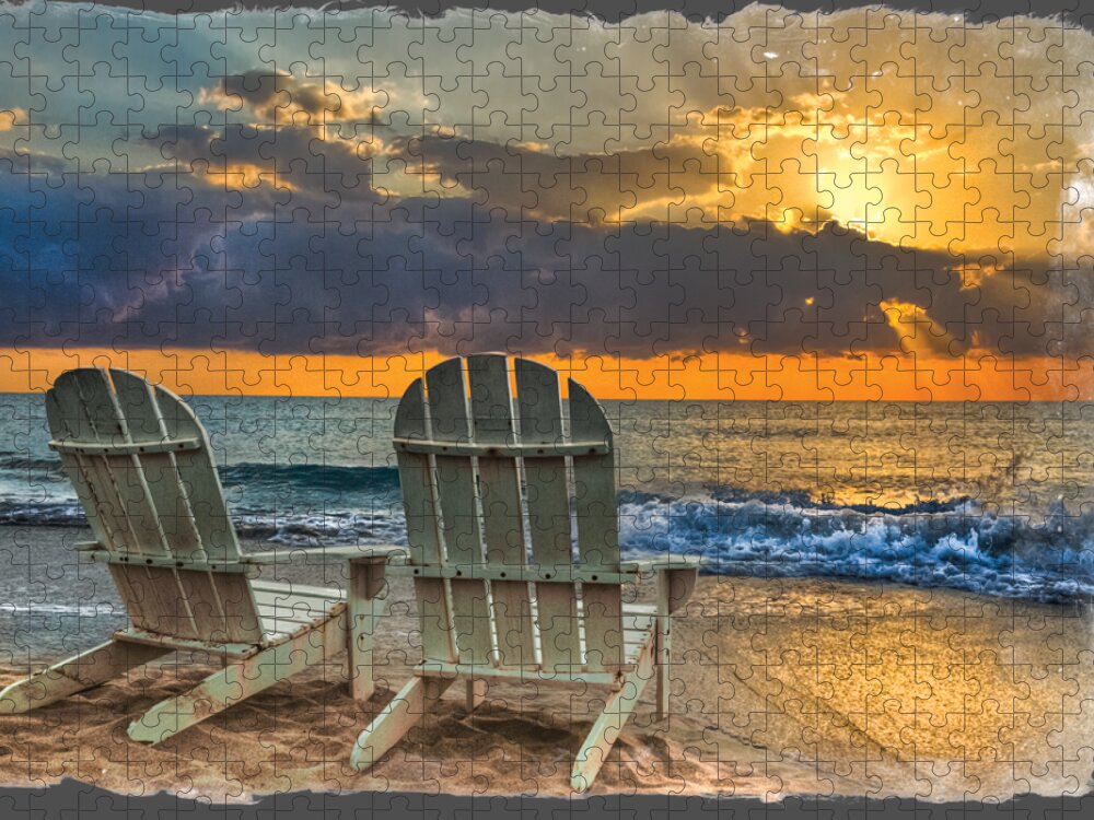 Landscapes Jigsaw Puzzle featuring the photograph In the Spotlight bordered by Debra and Dave Vanderlaan