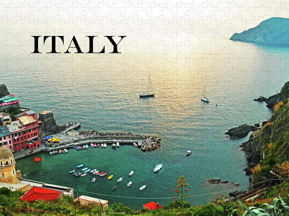 Italy Jigsaw Puzzle featuring the photograph Italy's Cinque Terre by La Dolce Vita