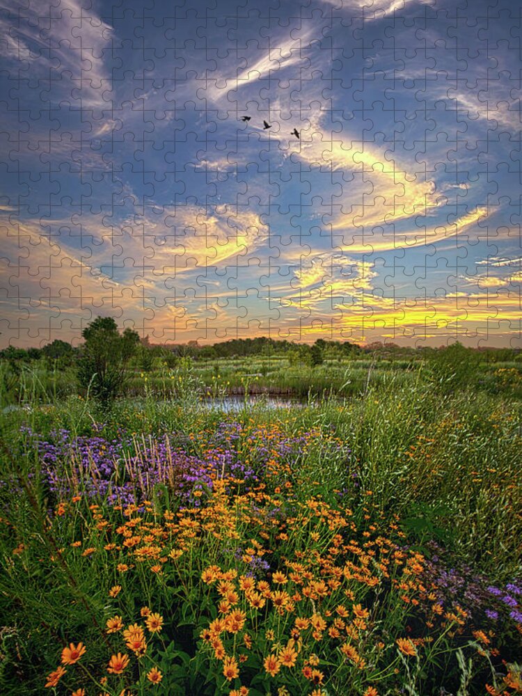 Scenic Jigsaw Puzzle featuring the photograph It's Time To Relax by Phil Koch