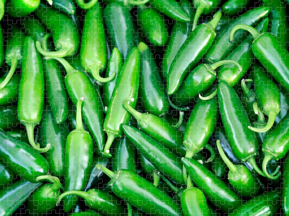 Jalapeno Jigsaw Puzzle featuring the photograph Jalapeno Heaven by Todd Klassy
