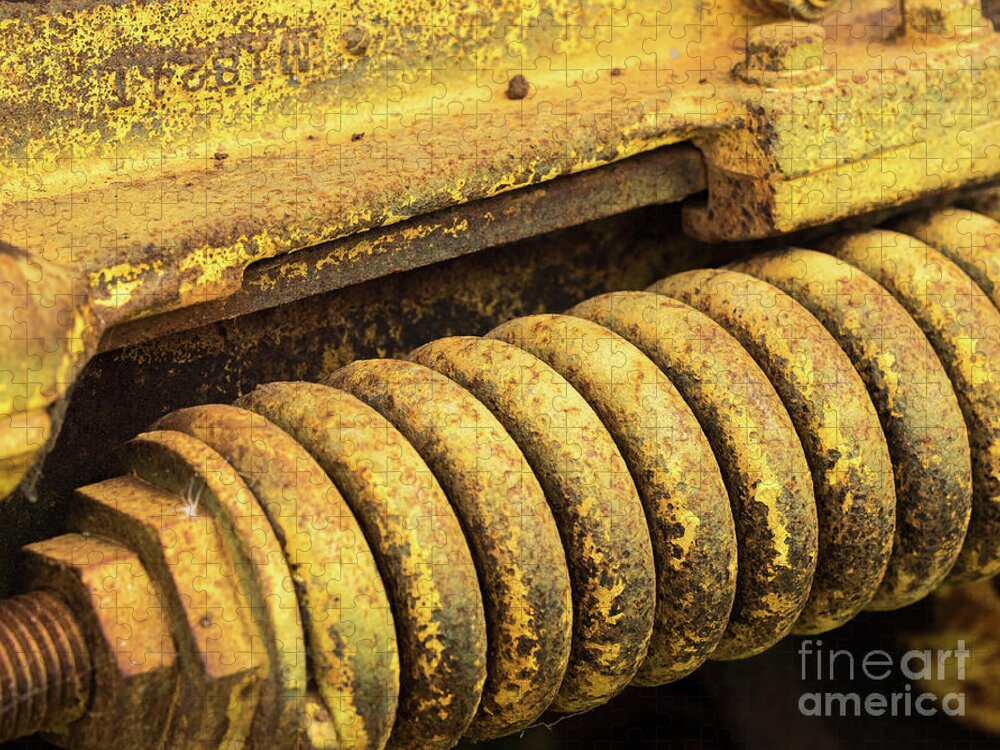 Tractor Jigsaw Puzzle featuring the photograph John Deere Tractor 11 by Rick Piper Photography