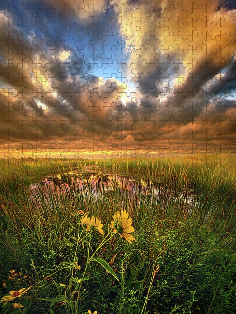 Summer Jigsaw Puzzle featuring the photograph Just Moving SLow by Phil Koch