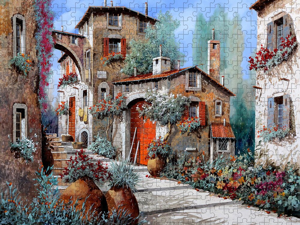 Quattro Porte Jigsaw Puzzle by Guido Borelli - Pixels
