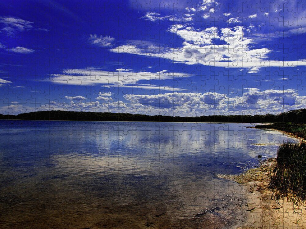 Australia Jigsaw Puzzle featuring the photograph Lake Wollumboola Memories by Miroslava Jurcik