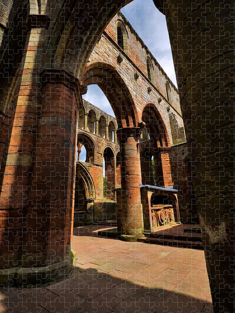 Travel Jigsaw Puzzle featuring the photograph Lanercost Priory by Louise Heusinkveld