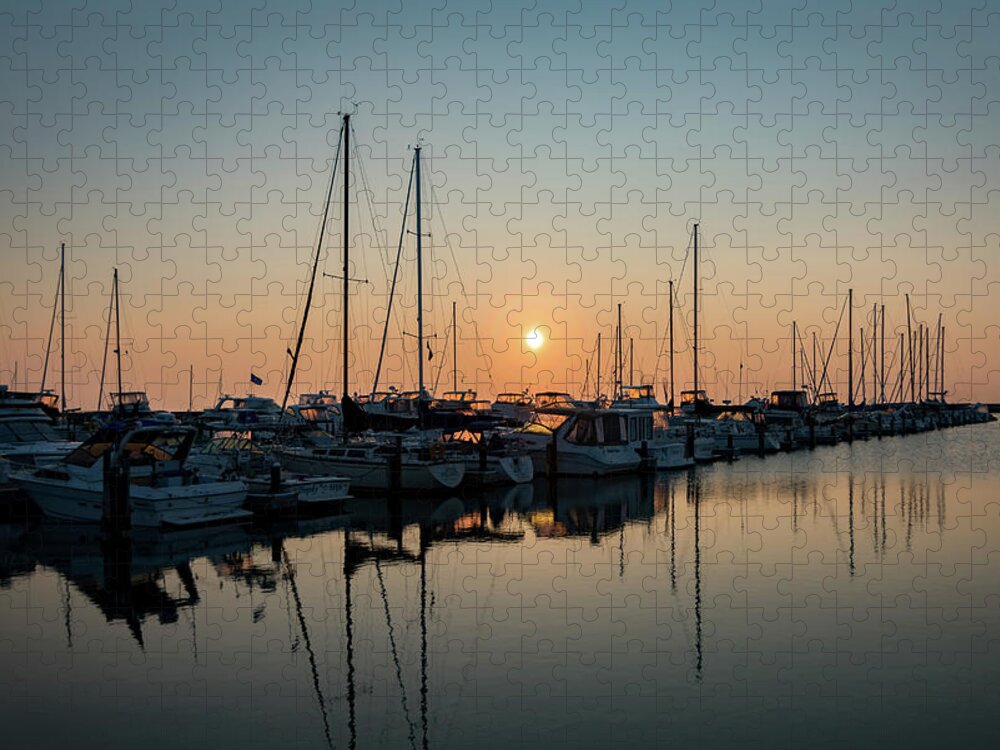 Summer Jigsaw Puzzle featuring the photograph Late Summer Calm by James Meyer