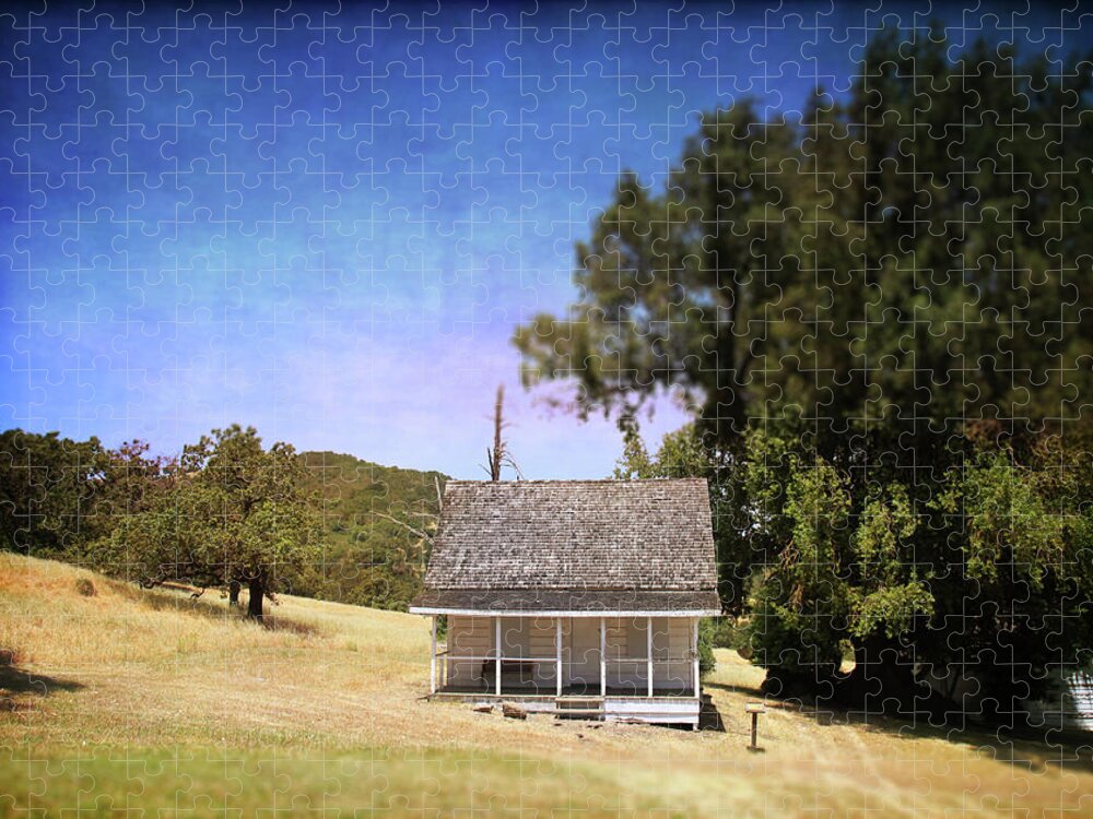 Olompali State Park Jigsaw Puzzle featuring the photograph Little House by Laurie Search