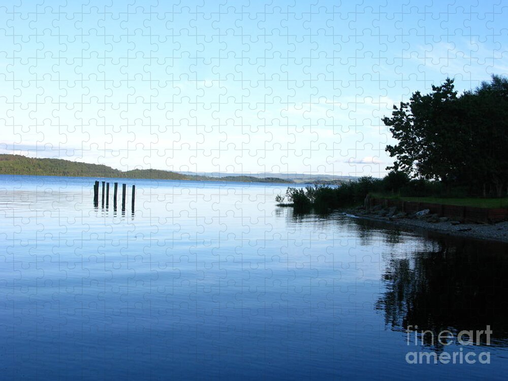 Loch Lomond Jigsaw Puzzle featuring the photograph Loch Lomond by Mini Arora