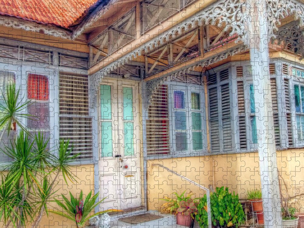 Trinidad Jigsaw Puzzle featuring the photograph Locked Up Memories by Nadia Sanowar