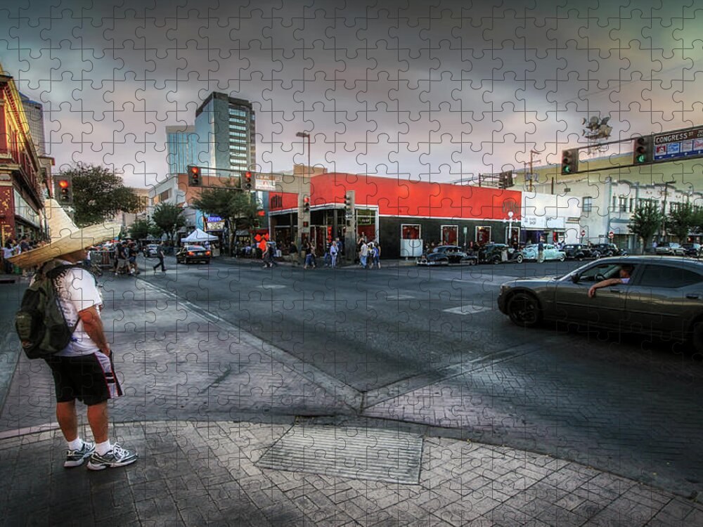 Tucson Jigsaw Puzzle featuring the photograph Lost Gringo by Micah Offman