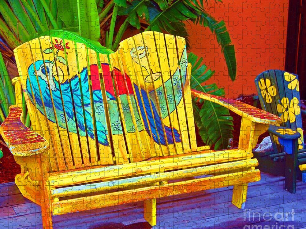 Tropical Jigsaw Puzzle featuring the photograph Lost Shaker of Salt 2 by Debbi Granruth