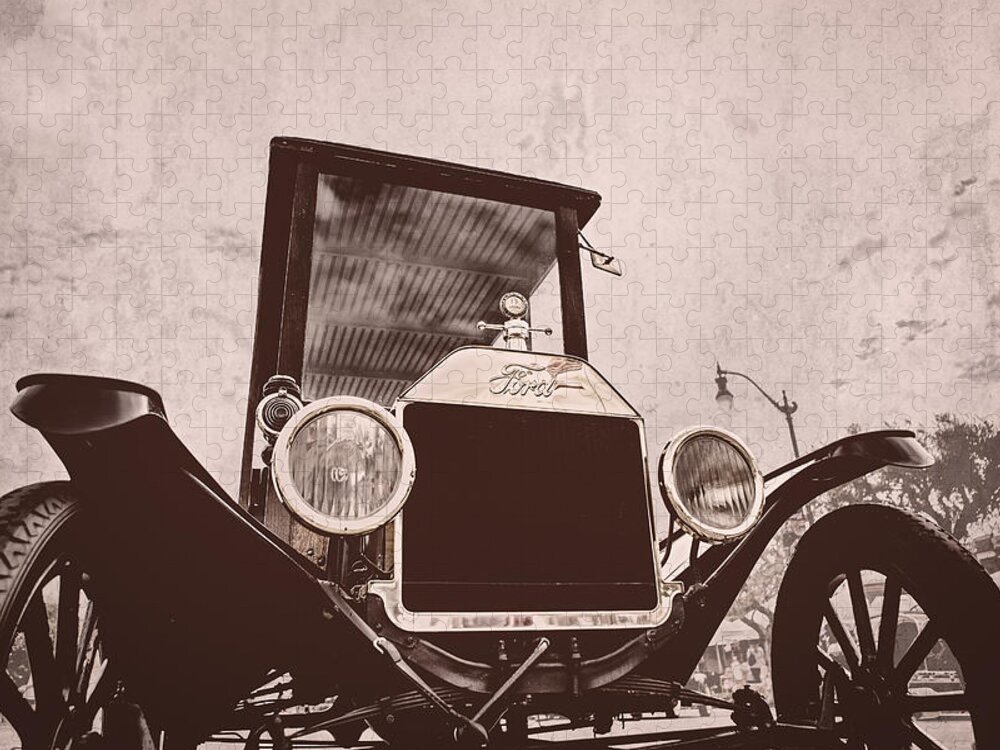 Model T Jigsaw Puzzle featuring the photograph Made In USA by Caitlyn Grasso