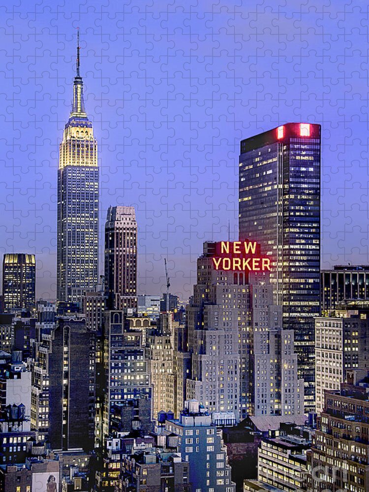 Kremsdorf Jigsaw Puzzle featuring the photograph Made In New York by Evelina Kremsdorf