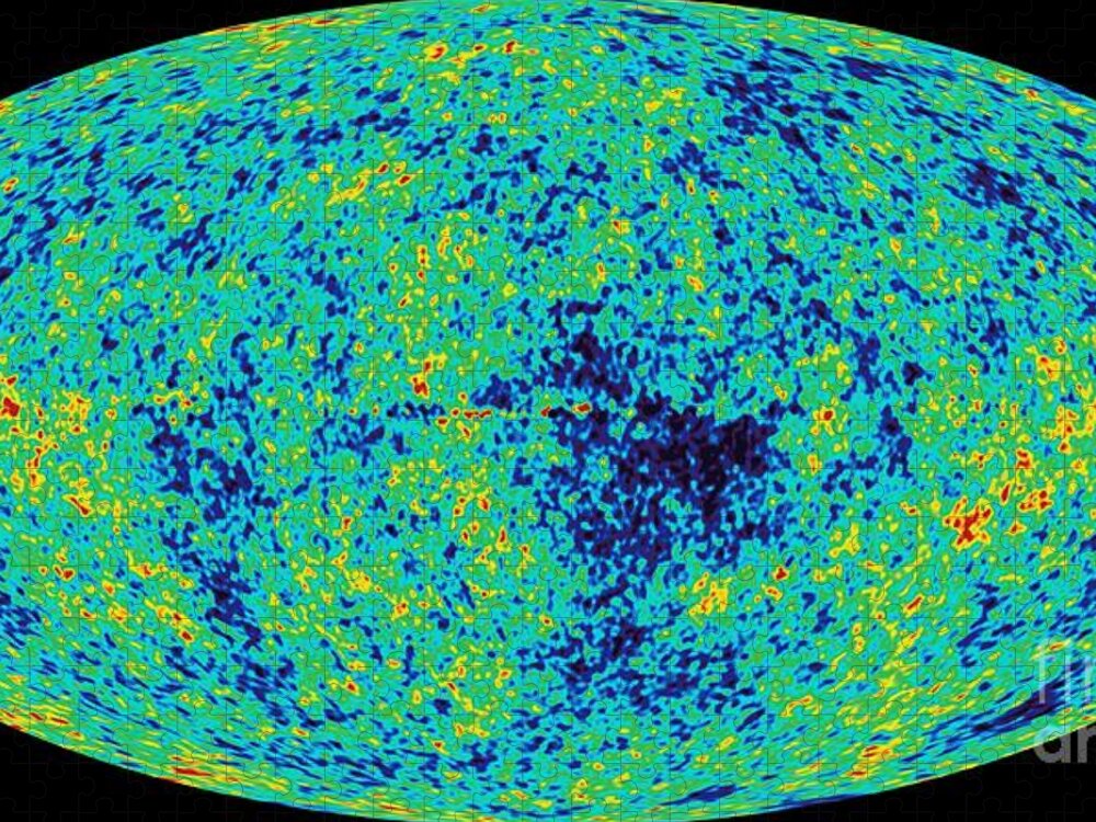 Age Jigsaw Puzzle featuring the photograph Map Microwave Background by NASA Science Source