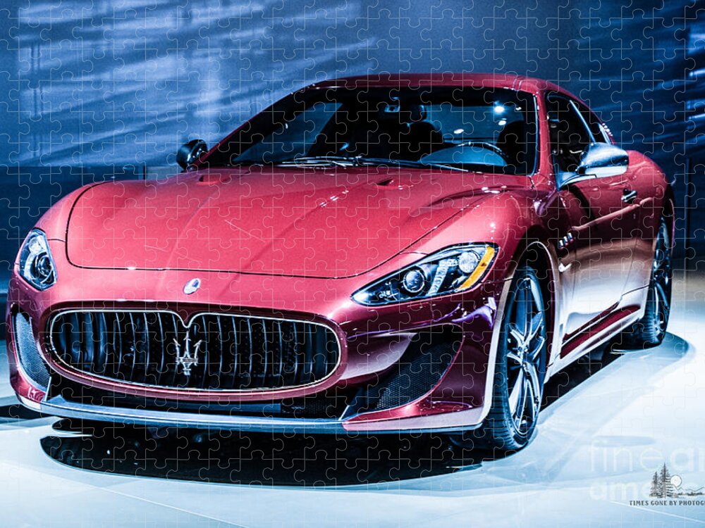 Auto Jigsaw Puzzle featuring the photograph Maserati by Ronald Grogan