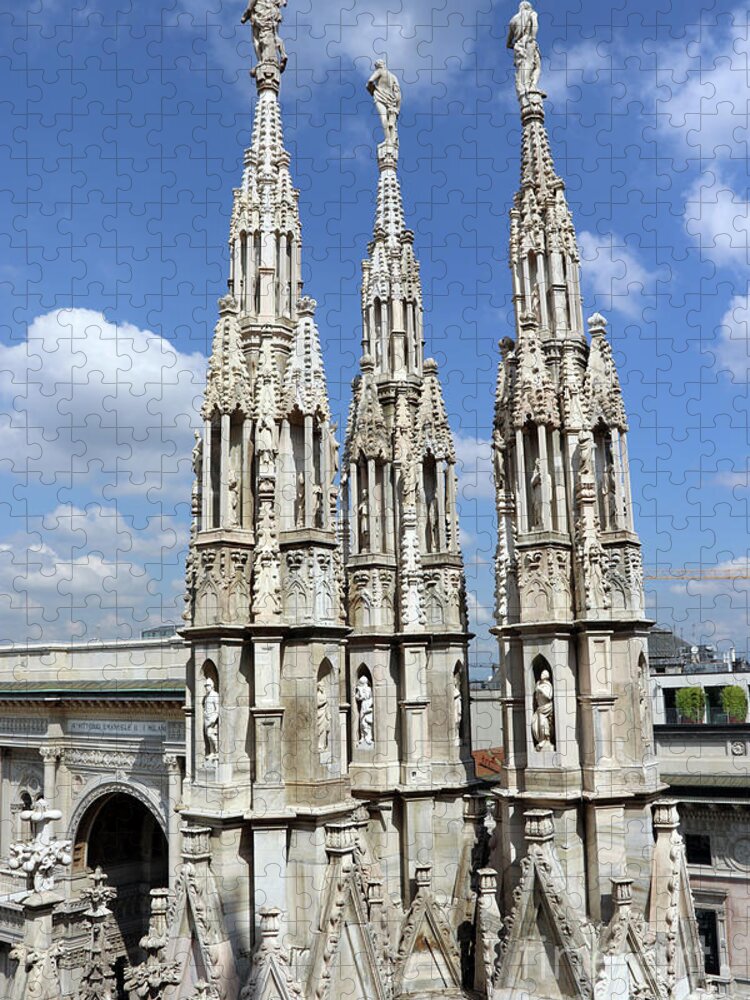 Milan Duomo 7734 Jigsaw Puzzle by Jack Schultz - Pixels Puzzles