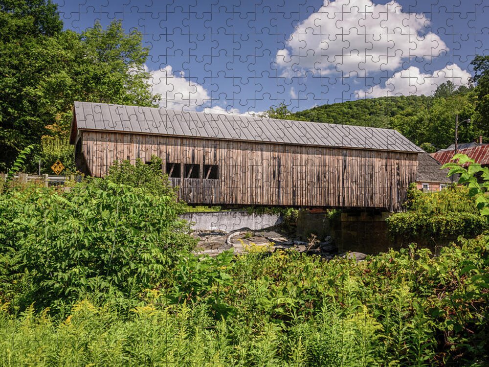 Mill Bridge Jigsaw Puzzle featuring the photograph Mill Bridge by Robert Mitchell