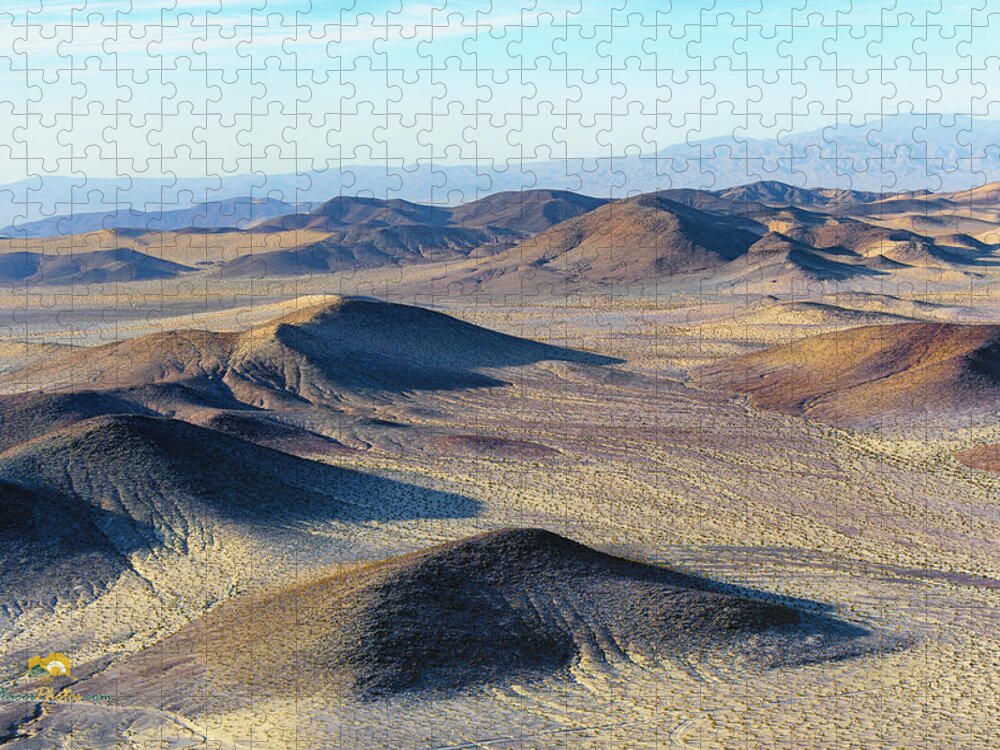 J B Thompson Jigsaw Puzzle featuring the photograph Mojave Desert by Jim Thompson