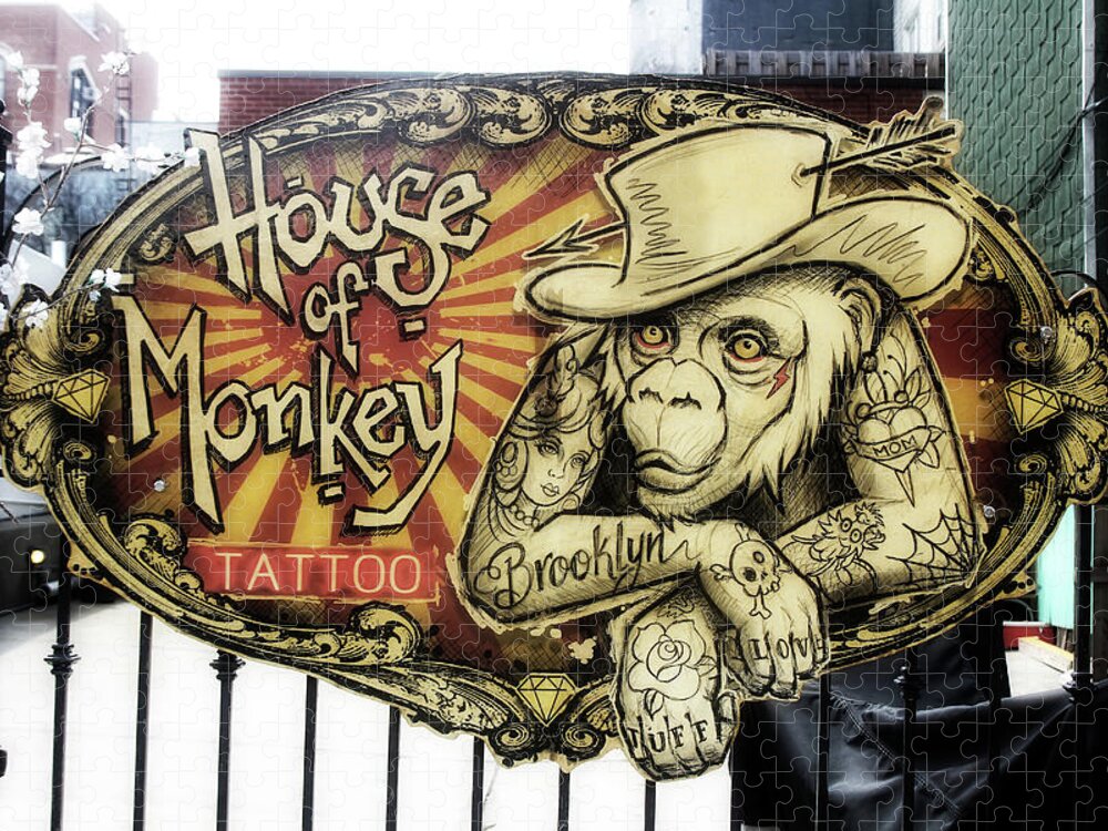 House of Monkey Tattooo  House Of Monkey Tattoo  Posters and Art Prints   TeePublic