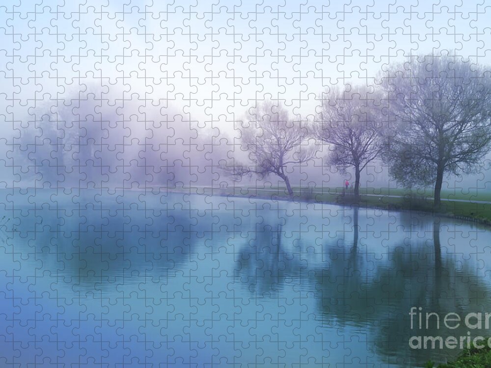 Condolence Jigsaw Puzzle featuring the photograph Morning by Ariadna De Raadt