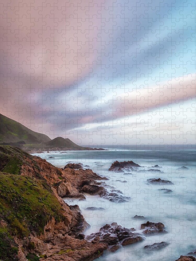 American Landscapes Jigsaw Puzzle featuring the photograph Morning Clouds by Jonathan Nguyen