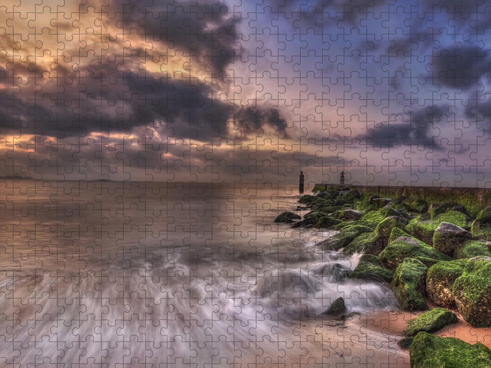 Midland Jigsaw Puzzle featuring the photograph Morning Glory by Evelina Kremsdorf