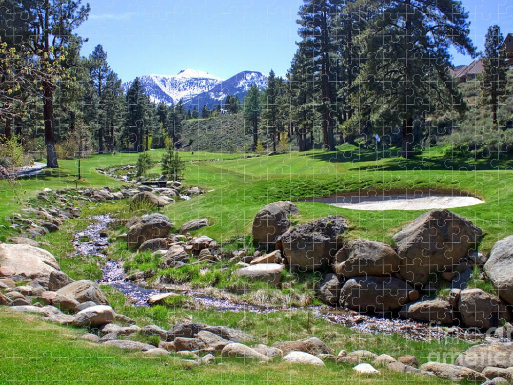 Golf Jigsaw Puzzle featuring the photograph Mountain Golf Course by Thomas Marchessault