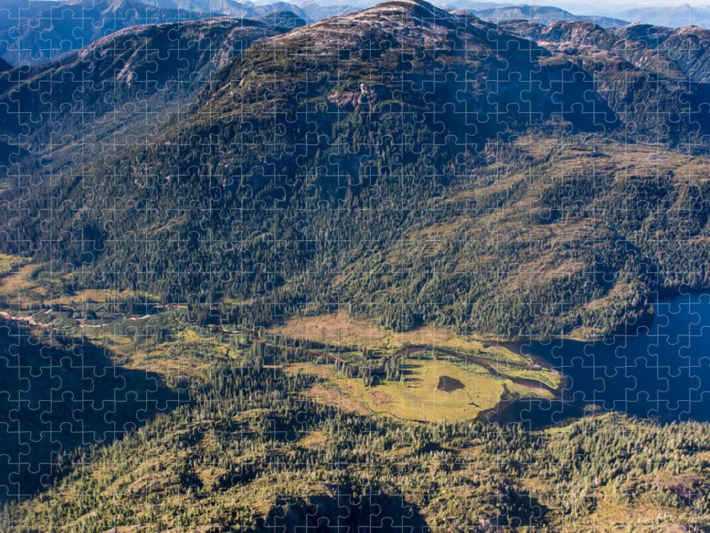 Valley Jigsaw Puzzle featuring the photograph Mountain Valley by Robert McKay Jones