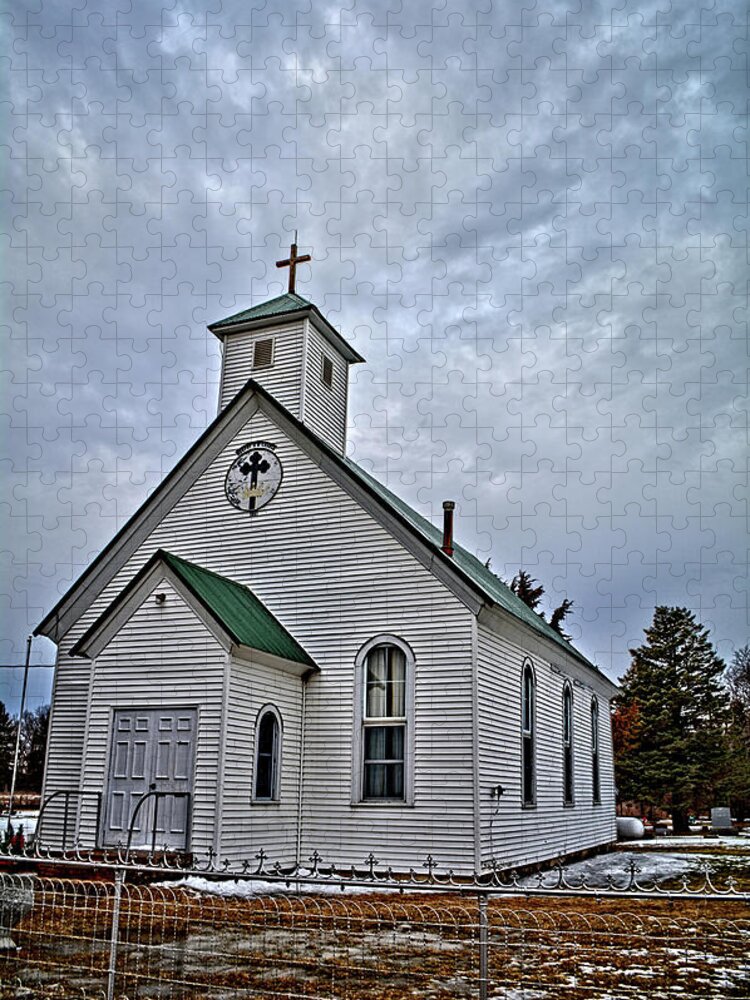 Church Jigsaw Puzzle featuring the photograph Murphy U B Church 2 by Bonfire Photography