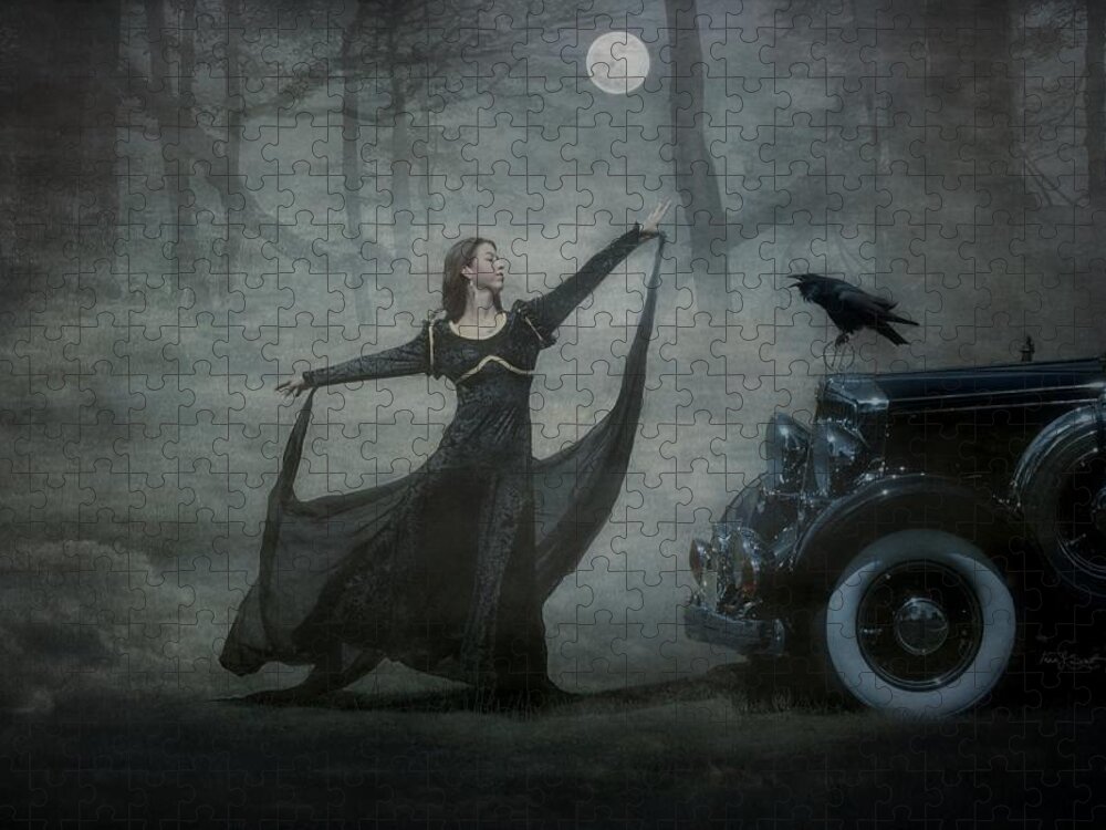 Vampires Jigsaw Puzzle featuring the photograph My Immortal by Fran J Scott