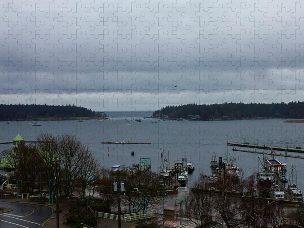 Nanaimo Jigsaw Puzzle featuring the photograph Nanaimo Inner Harbour by Donna L Munro