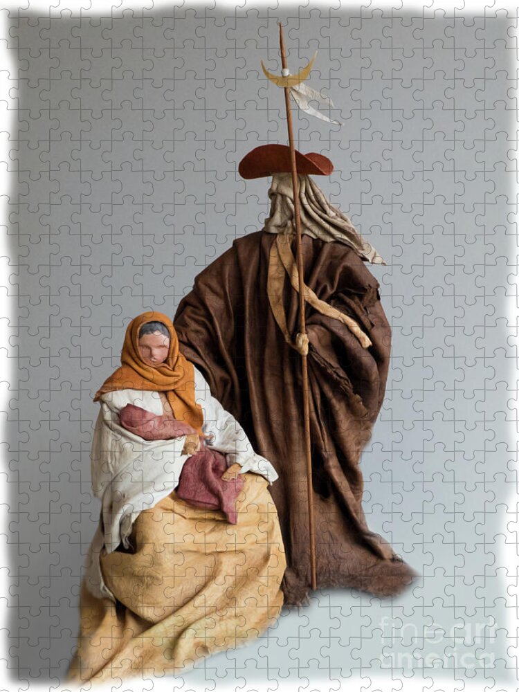 Artist Jigsaw Puzzle featuring the photograph Nativity Scene From Pirates Of The Caribbean? by Al Bourassa