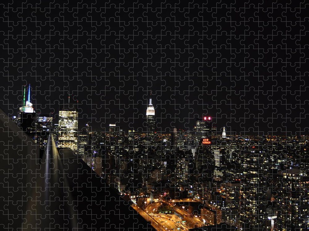 New Jigsaw Puzzle featuring the photograph New York City Skyline by Pelo Blanco Photo